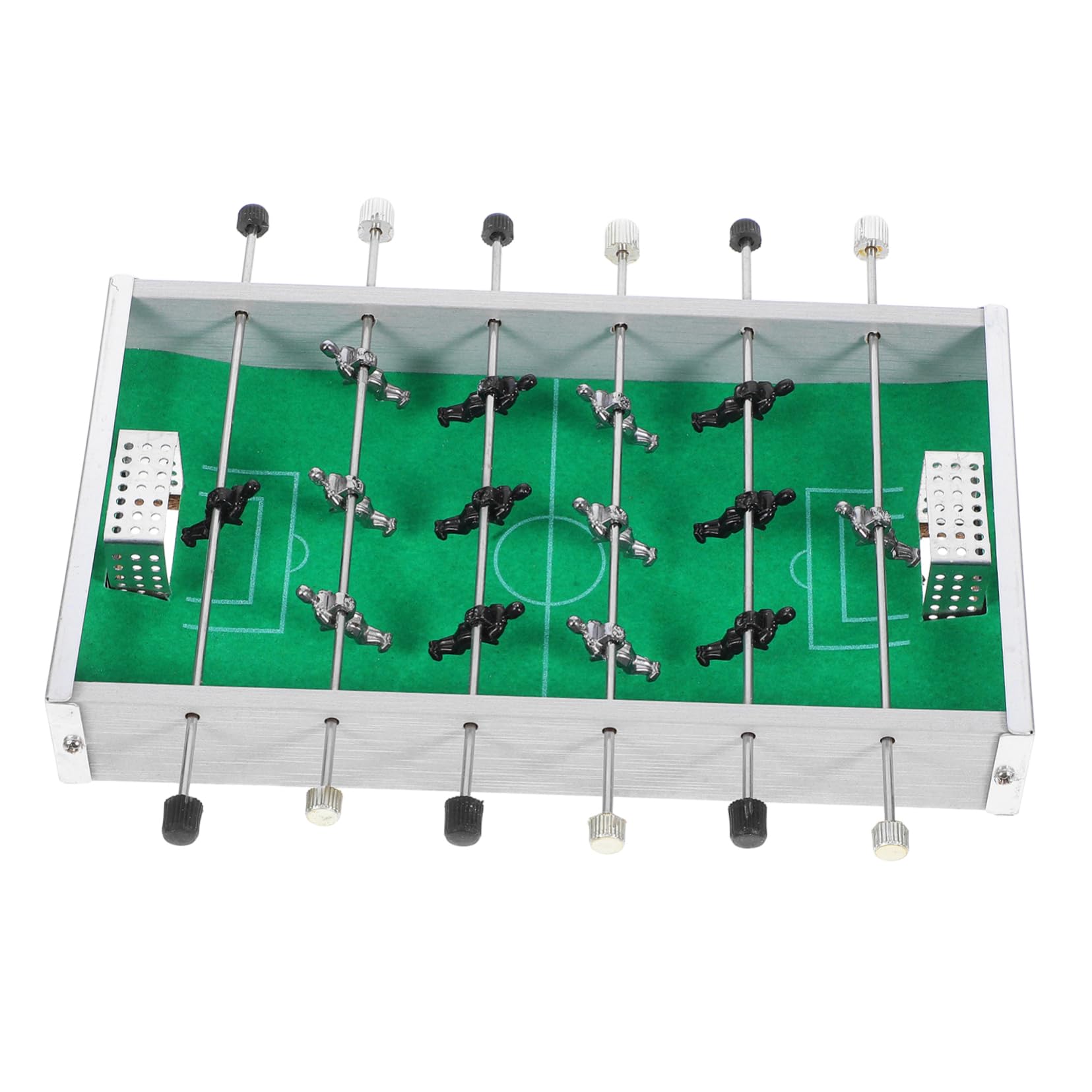 Kisangel Foosball Game Supply Mini Football Table Soccer Game Enhance Family Time Made of Materials