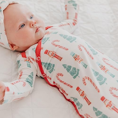 Miniatura 3 de Copper Pearl Nicholas Vestido anudado recién nacido