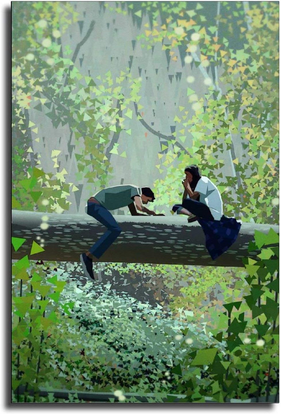 Aesthetic Posters for Bedroom Couple on The Tree in The