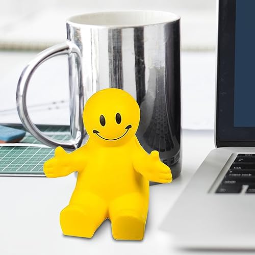 Miniatura 3 de ArtCreativity Soporte para teléfono con sonrisa exprimible de 4 pulgadas, paquete de 3, soporte para teléfono inteligente 2 en 1, juguete para