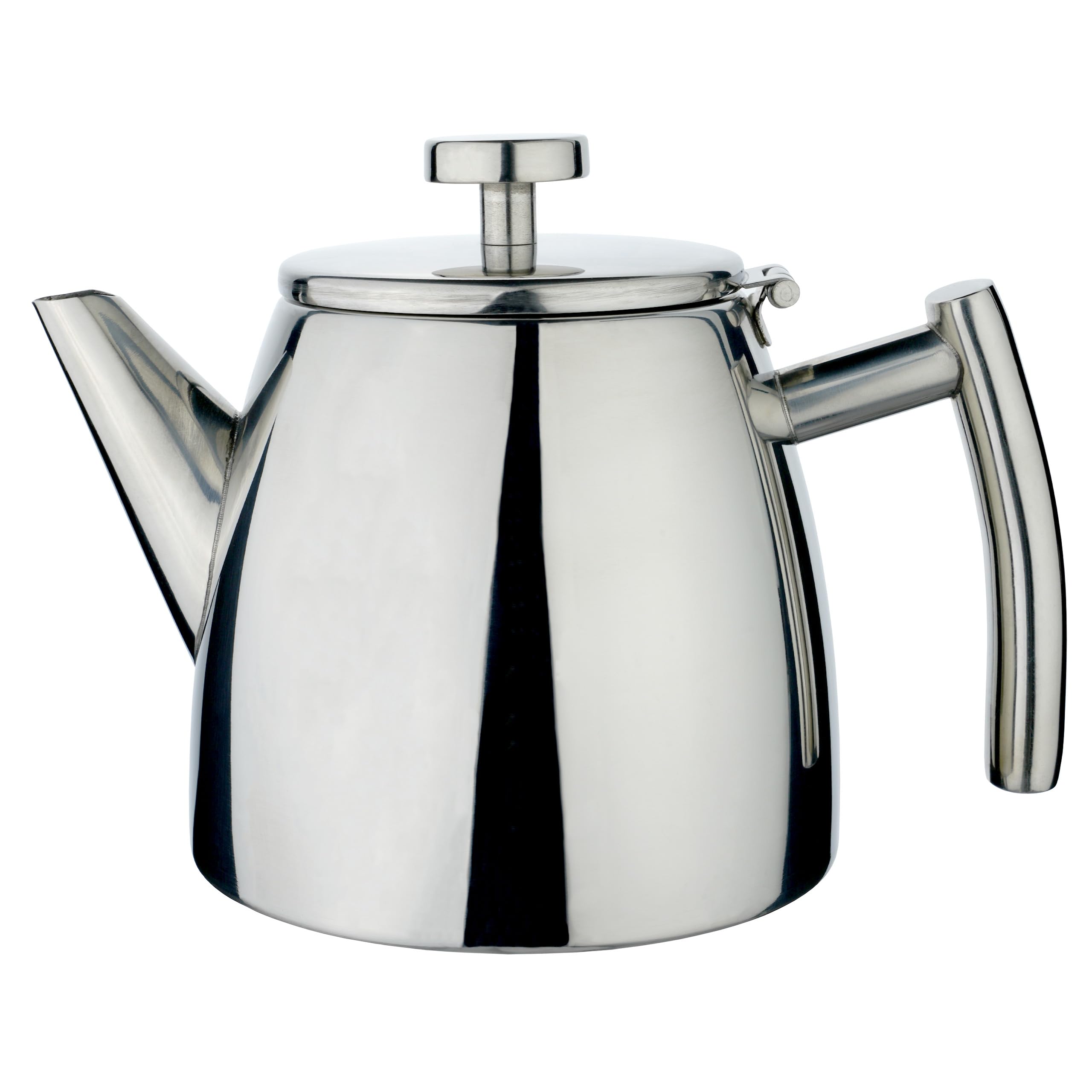 Café Stål Café Stal Belmont Thermal Wall Teapot21Oz / 600Ml / Serves 2-3 MugsInsulated 18/10 Stainless SteelMirror Polished Finish from B&Q