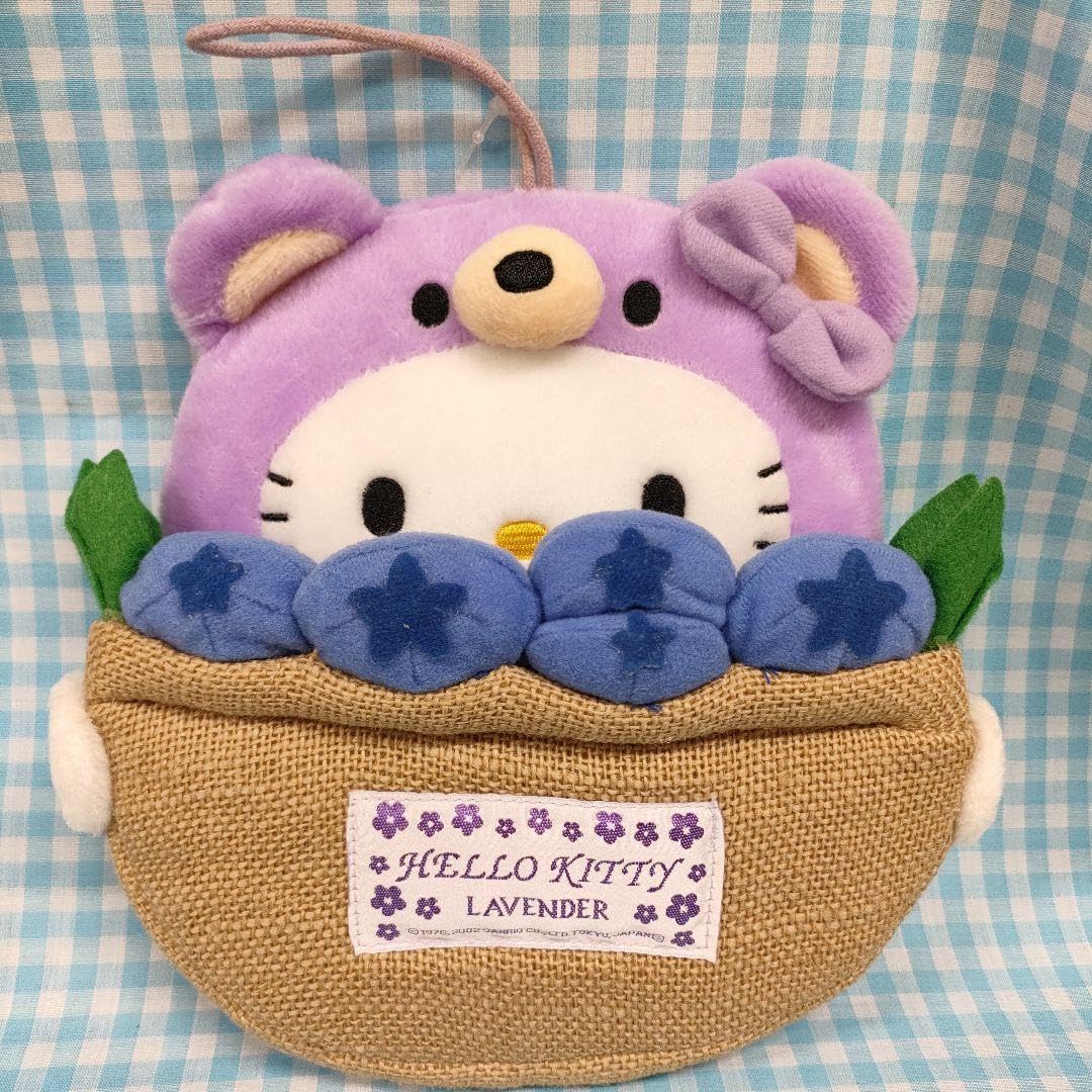 Amazon.co.jp: 平成 レトロ ハローキティ ウォールポケット ラベンダー 