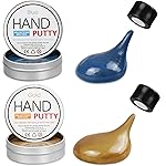 JOYPRO Magnetic Slime Putty, Magnetic Space Putty Slime with Upgraded Magnet Toys for Kids, Fidget Toy Stress Reliever Puddy for Christmas Birthday Gifts Stocking Stuffers(Blue&Gold,2 Pack)