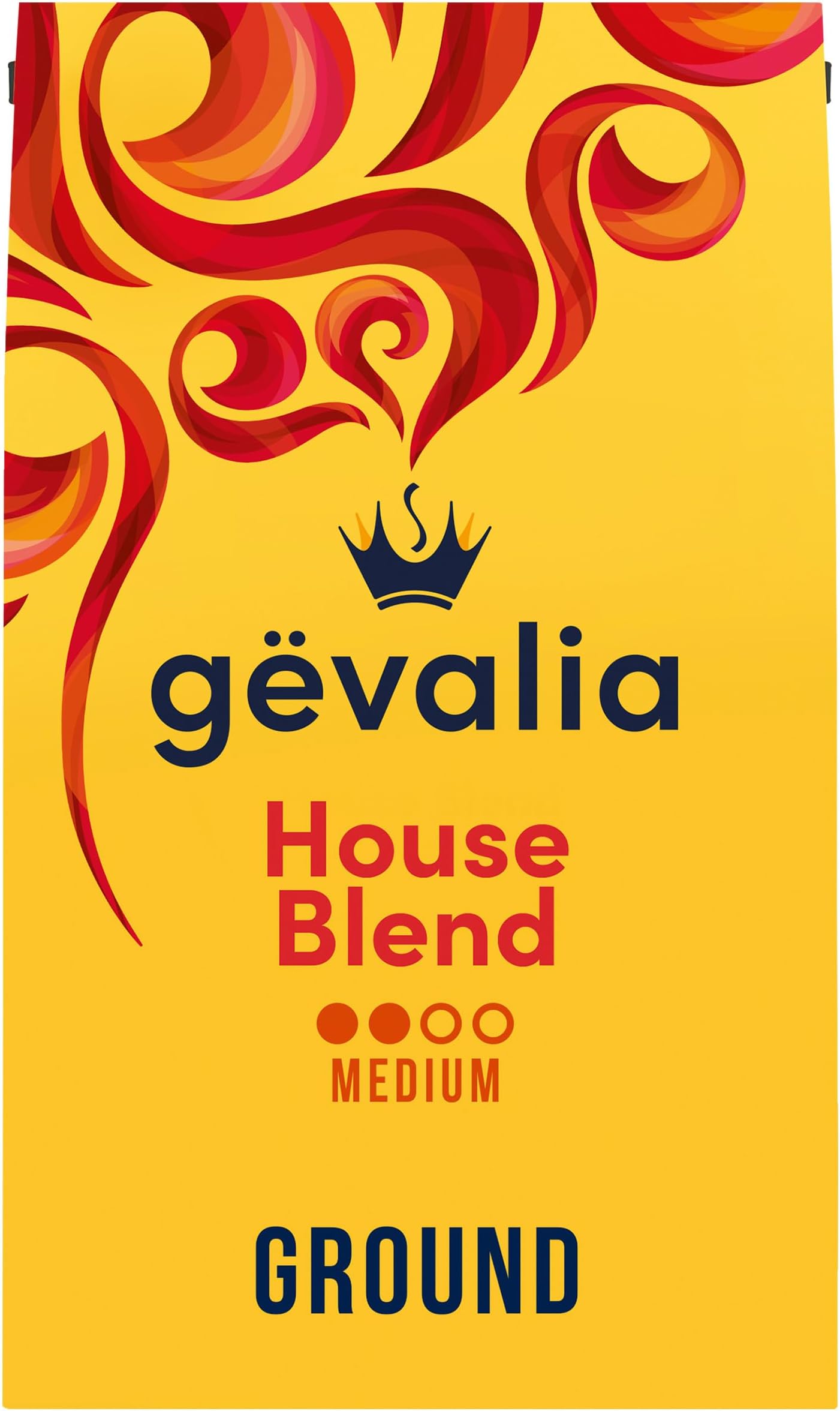 Gevalia House Blend Medium Roast 100% Arabica Ground Coffee, for a Keto and Low Carb Lifestyle, 20 oz Bag