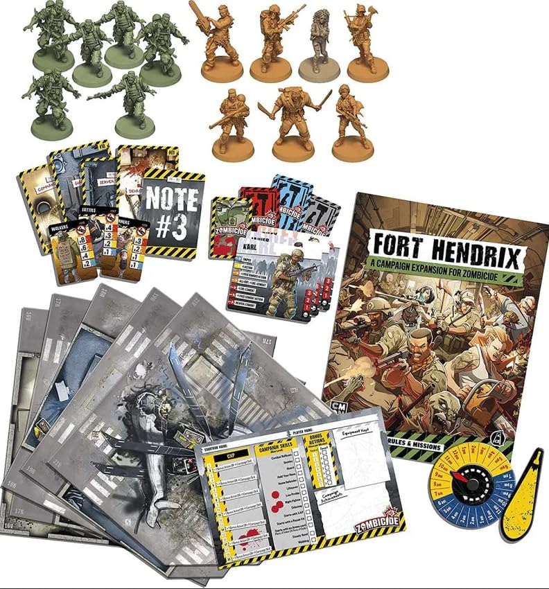 Set De Espuma Para Zombicide: 2ª Edición - Fort Hendrix - Caj