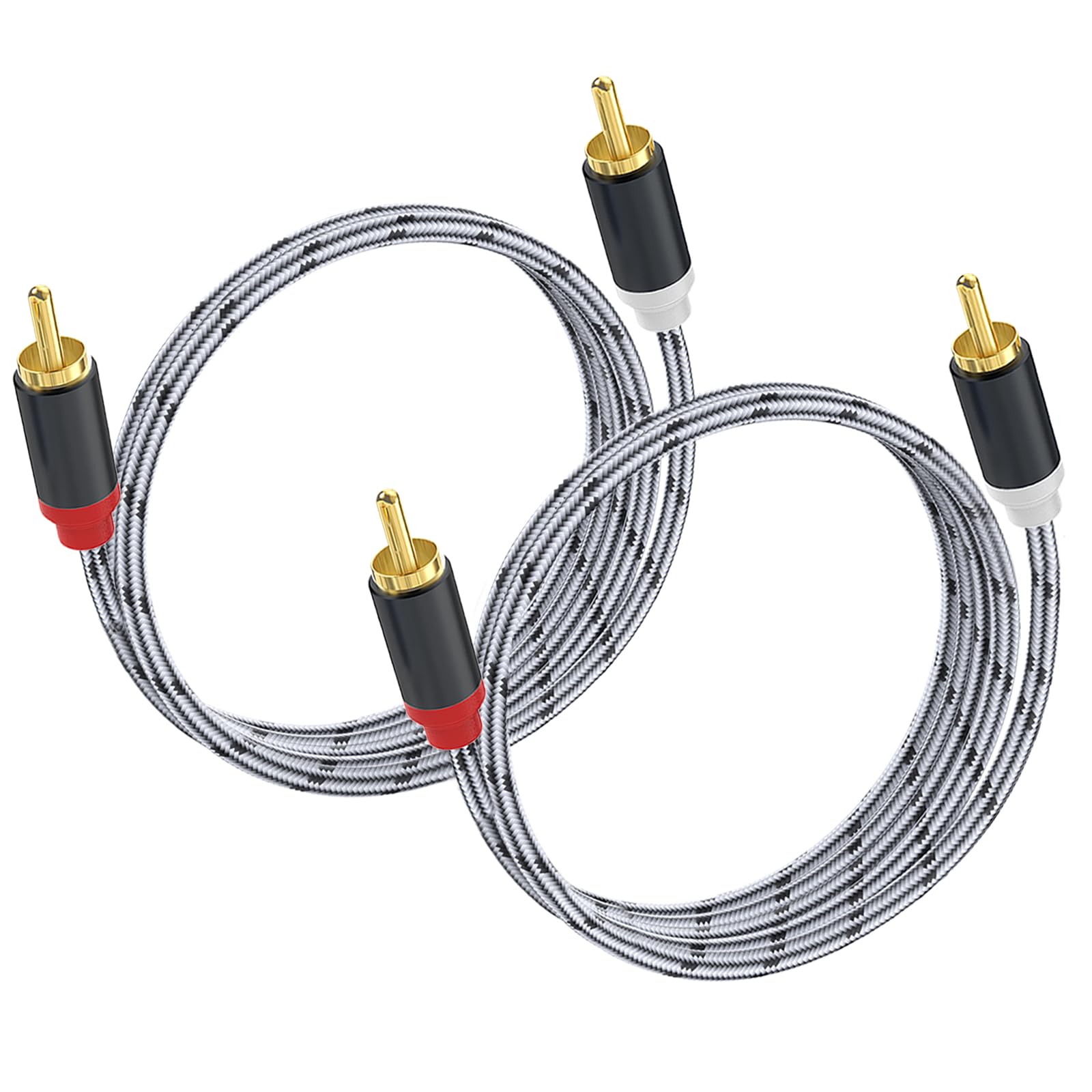 Amazon.com: JOLGOO RCA to RCA Audio Cable - 1 Male to 1 Male