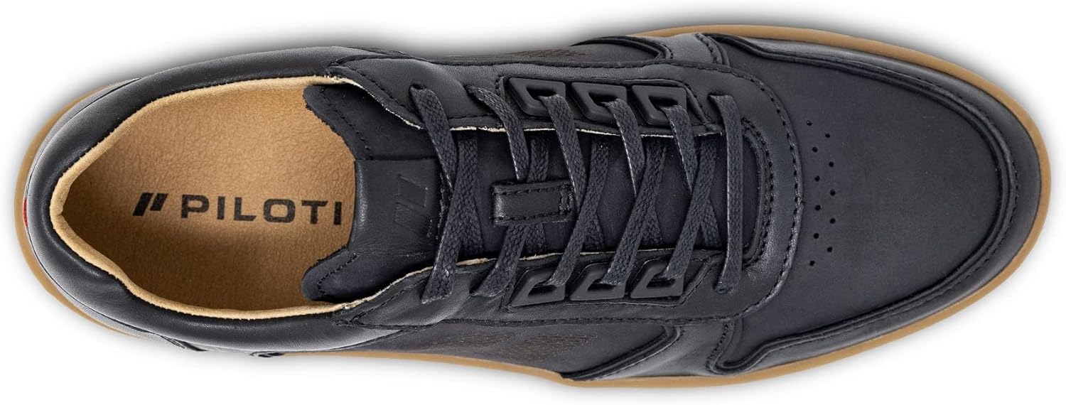 Piloti Men's Drift Performance Italian Nubuck Leather Everyday Driving Sneaker - Image 5