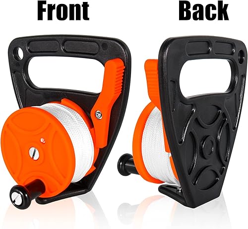 Miniatura 6 de Anclaje compacto de 150 pies para kayak con tapón de pulgar para buceo submarino de seguridad