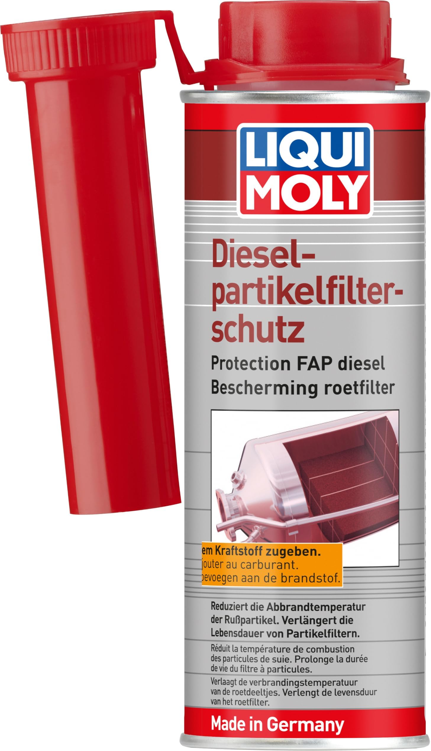 Liqui Moly P000035 Diesel Particulate Filter Protection, 250 ml