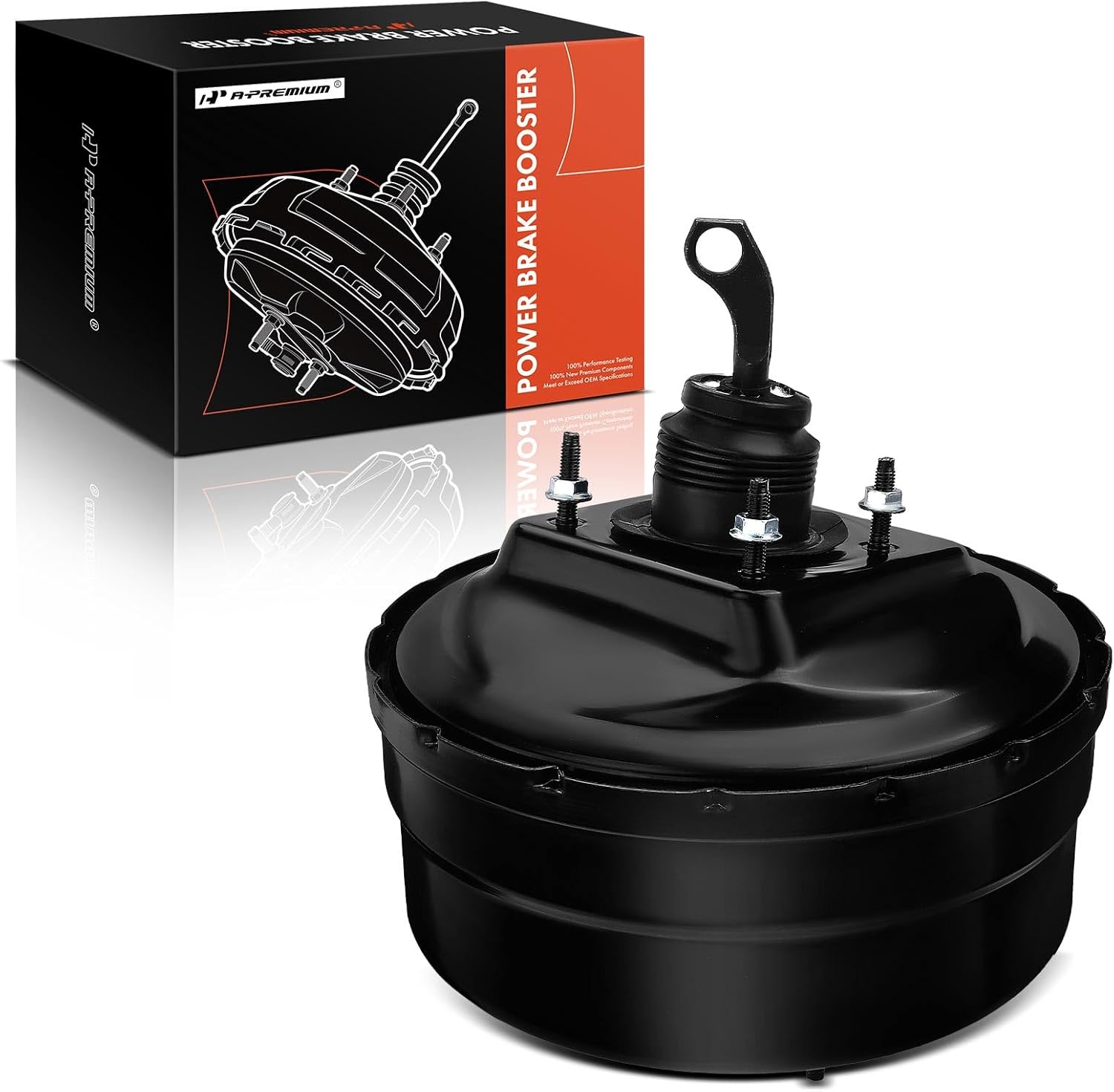 A-Premium Vacuum Power Brake Booster Compatible with Ford E-150 2002-2003, E-150 Club Wagon 2003, E-150 Econoline Club Wagon, E-250 Econoline, E-350 Econoline Club Wagon, E-350 Super Duty, Econoline