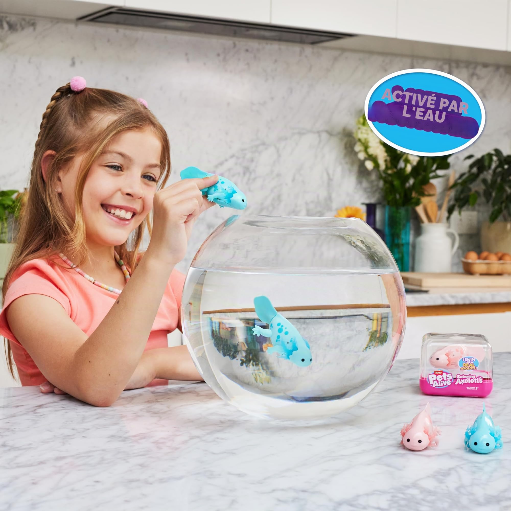 Pets Alive Axolotls nageurs de ZURU (2PK)