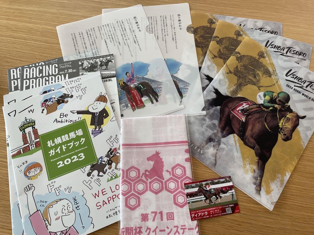 Amazon.co.jp: JRA 札幌競馬場 グッズ11点セット タオル・クリア