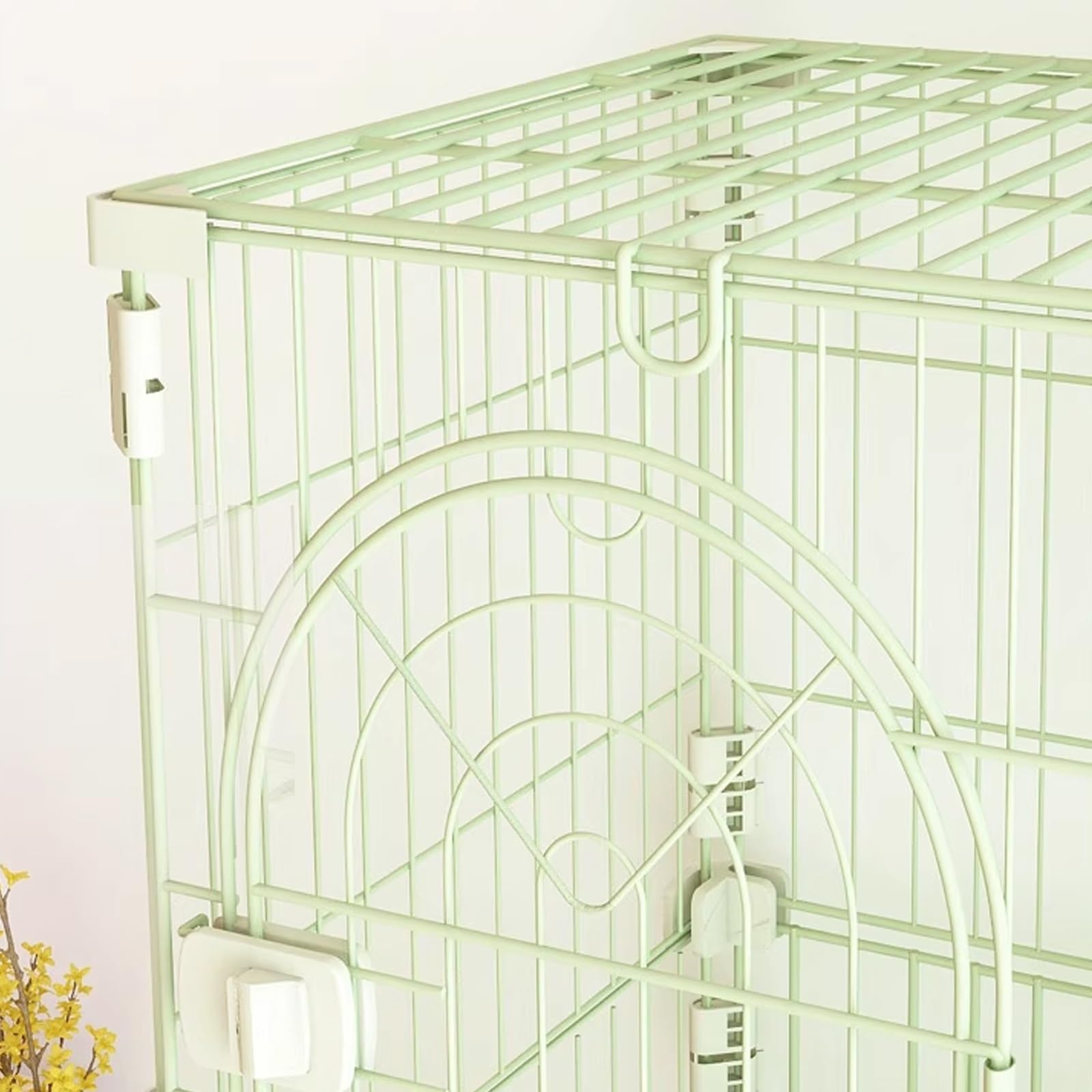 Gabbia per gatti da interno, grande, resistente, con piattaforme, amaca, lettiera, 1-4 gatti