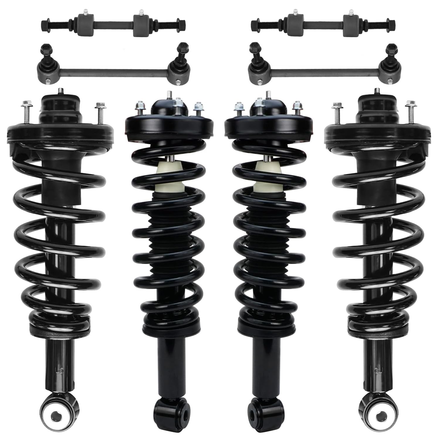 Amazon.com: Detroit Axle - 8pc Struts Kit for 2007-2013 Ford