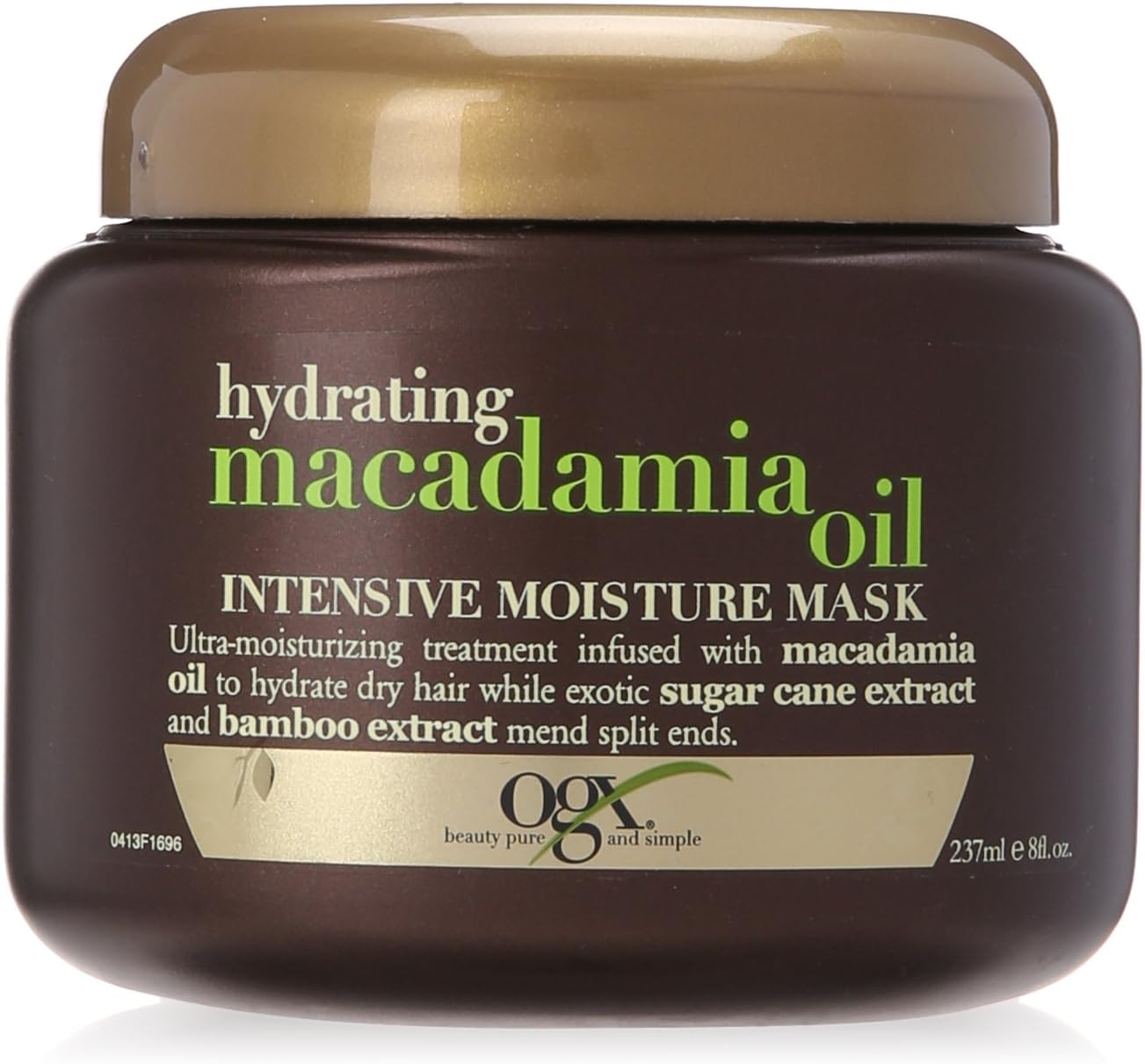 OGX Intensive Moisture Mask, Hydrating Macadamia Oil, 8oz