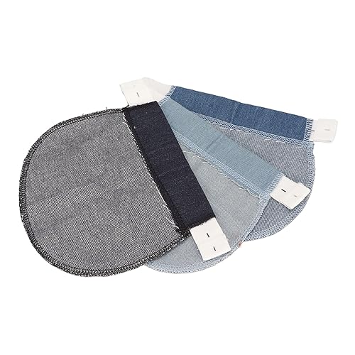 Miniatura 8 de plplaaoo Extensor de pantalones de maternidad, profesional, portátil, ajustable, suave, elástico, extensor de cintura, 3 piezas, extensores de