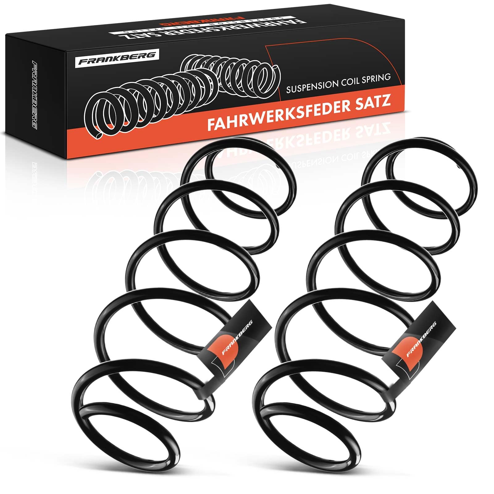 Frankberg 2x Ressort de suspension Compatible avec Laguna III BT0/1 1.6 16V 1.5 dCi 2.0 16V 2.0 dCi 2.0 16V Turbo 2007-2015 Remplacer# RH6394,550200001N
