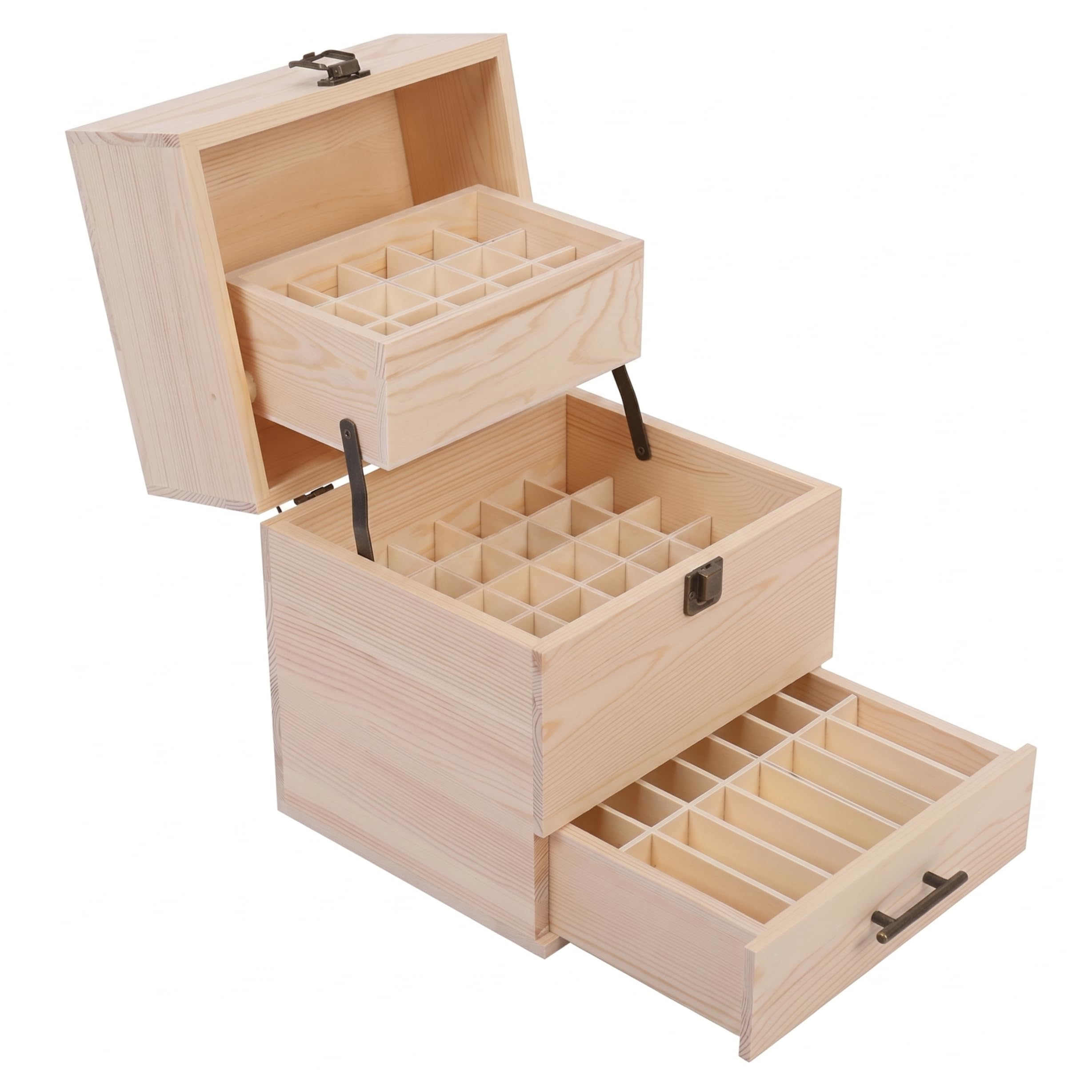 Organisateur d'huiles essentielles en bois pour sublimer votre coiffeuse et vos parfums