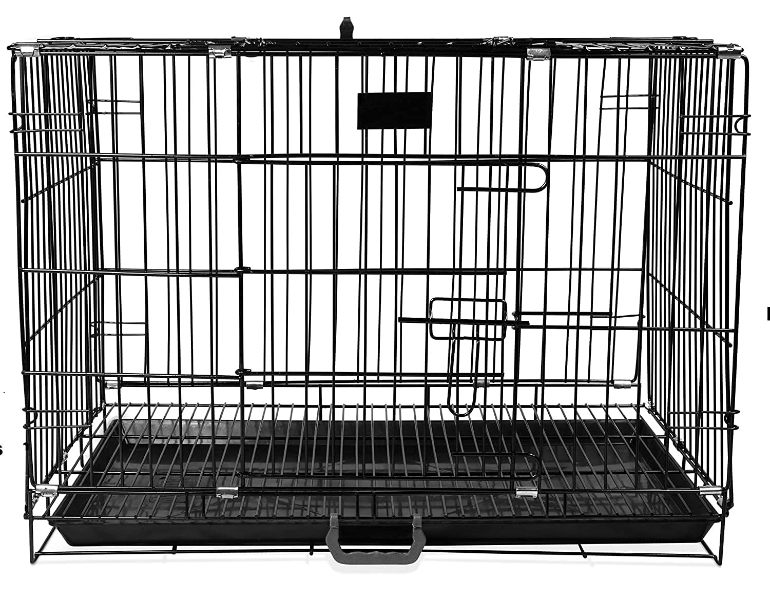 RvPaws Dog Cage Imported 30 Inch Double Door Medium with Removable Tray for Dogs and Rabbits (Black) (B09NR1M2HV) Amazon Price History, Amazon Price Tracker