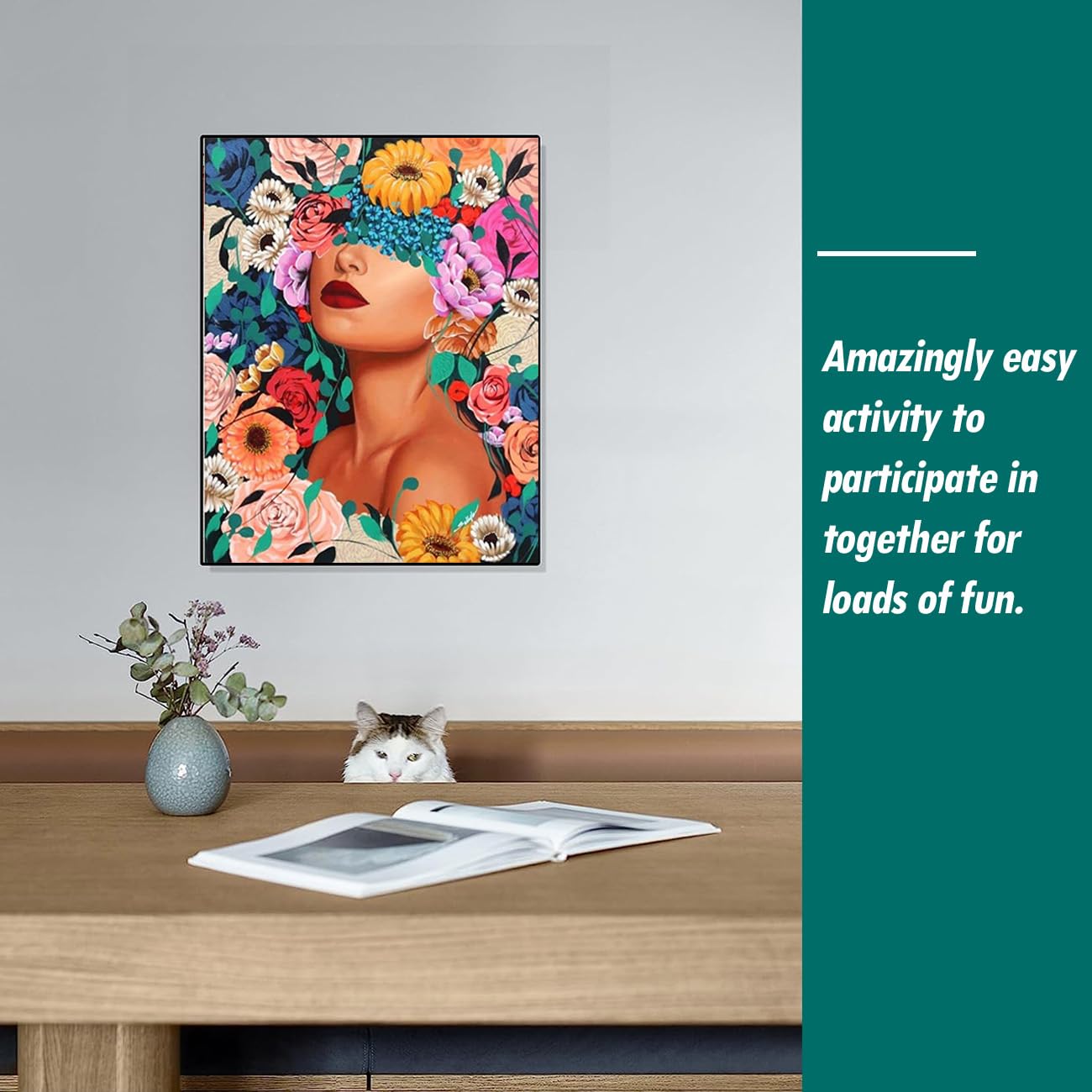 Kit De Pintura Por Números Para Adultos Y Niños - 2 Lienzos De 40x50cm, Pinturas Acrílicas Y Pinceles, Ideal Para Principiantes Y Relajación