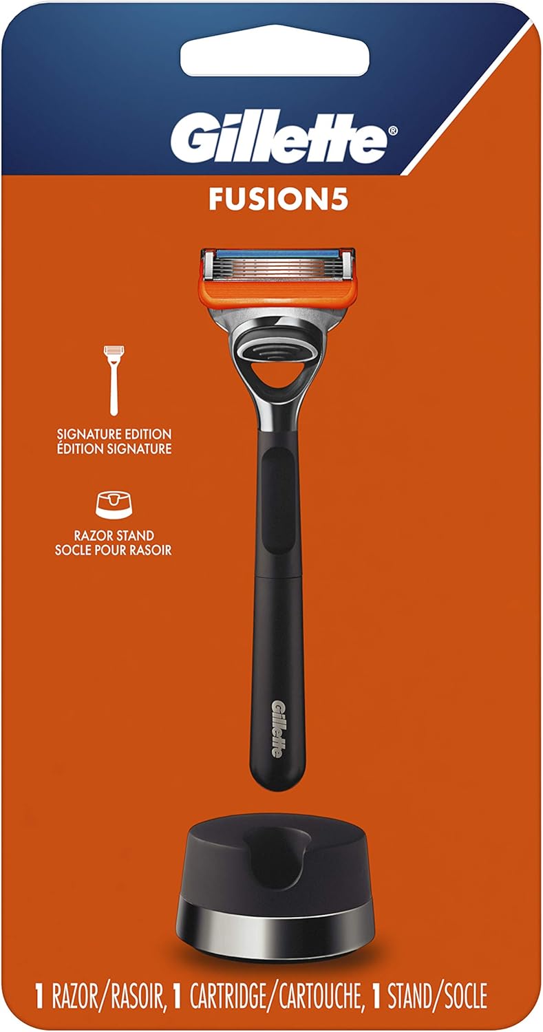 Gillette Fusion5 Men's Signature Edition Razor Handle + 1 Blade Refill