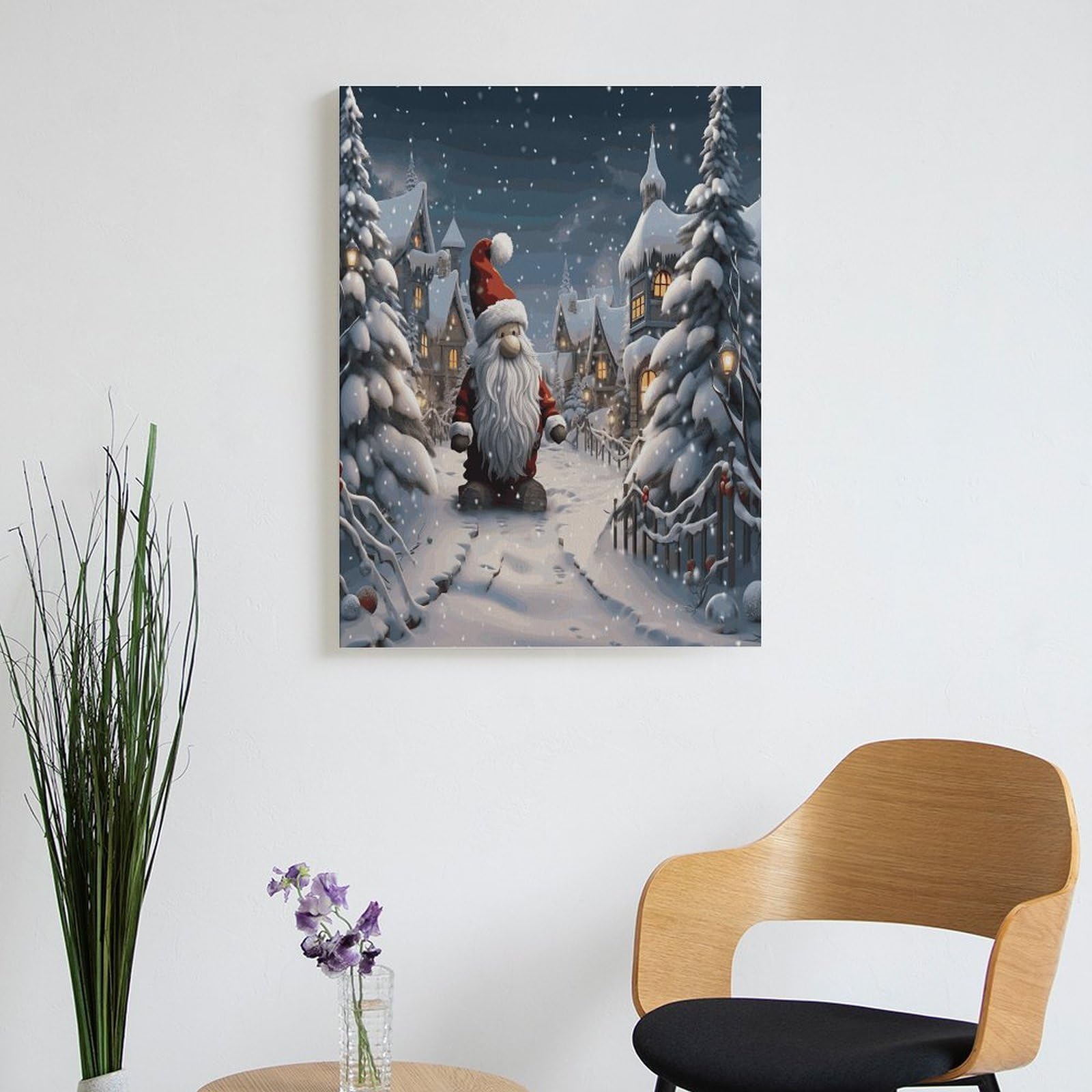 LPAGBCNU Malen nach Zahlen für Erwachsene, Anfänger, Erwachsene, Malen nach Zahlen, Kits auf Leinwand, Acryl-Ölfarben, Malerei mit Pinseln, für Geschenk, Heimdekoration, Wanddekoration