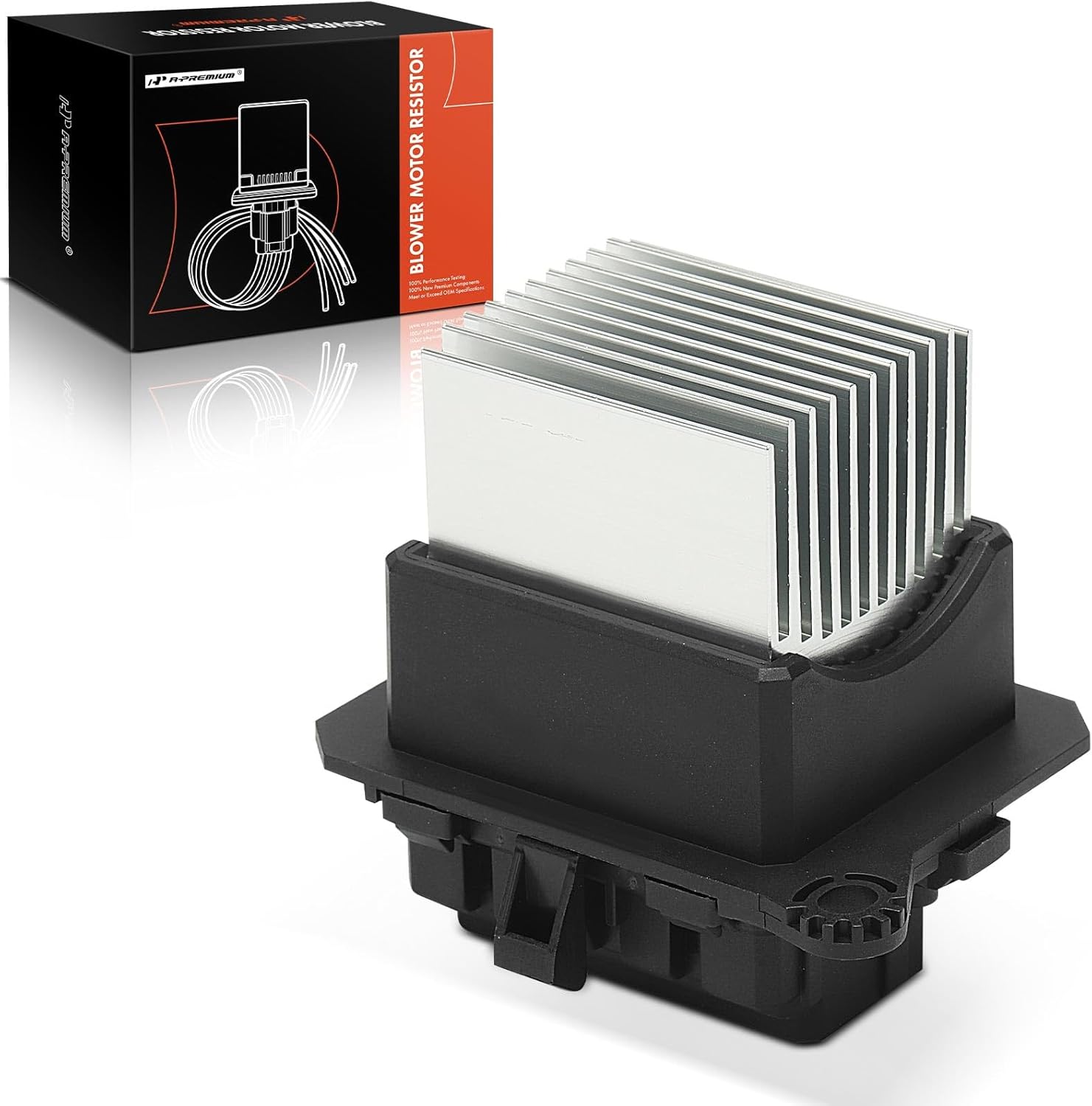 A-Premium Front HVAC Blower Motor Resistor Compatible with Subaru Impreza 2008-2014, Forester 2008-2013, WRX 2014