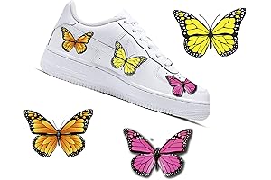 Transform Your Footwear with Lemonadeus Butterfly Decal Patches - The Ultimate DIY...