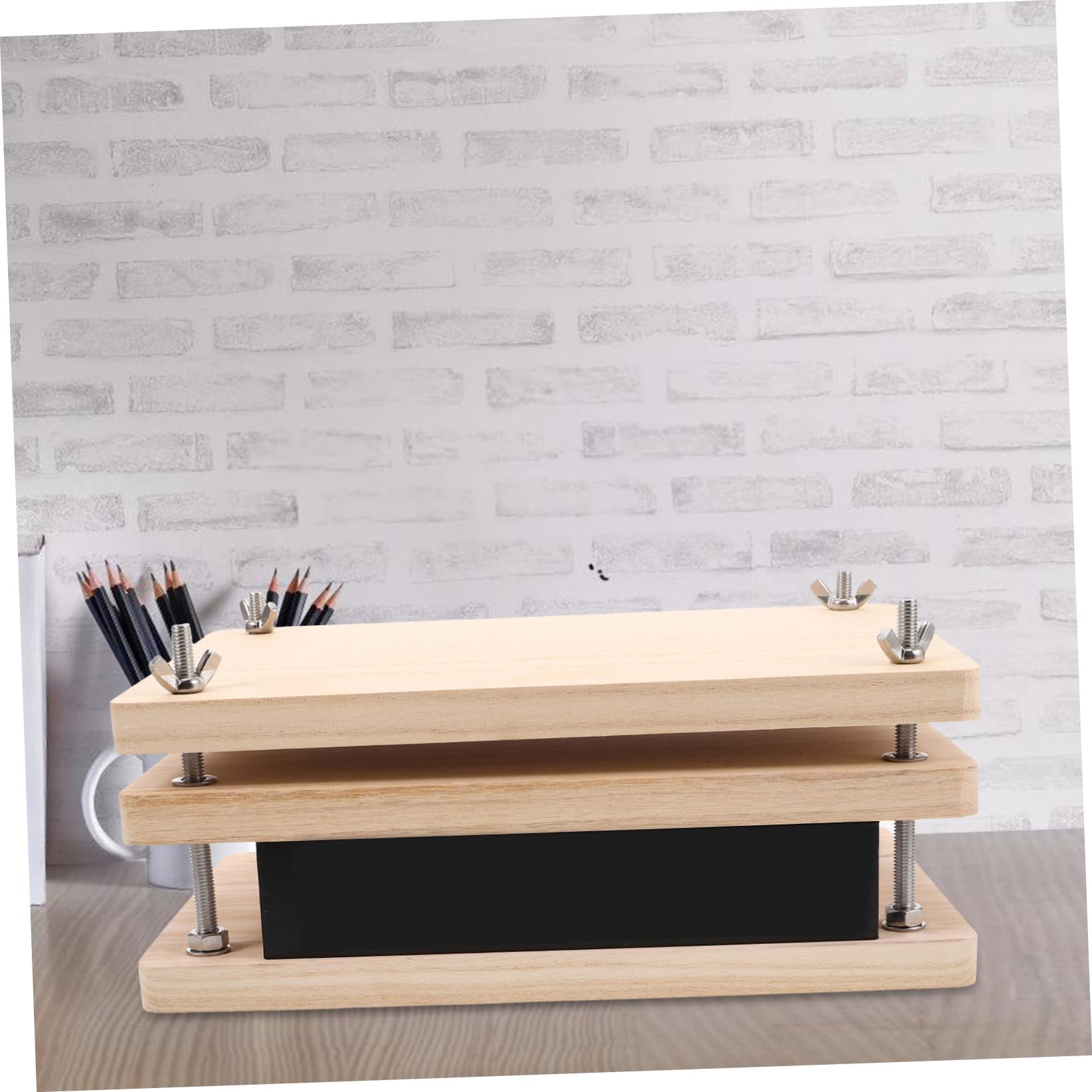 Gatuida Encuadernación De Libros Madera Kit De Encuadernación Para Principiantes Herramienta Para Álbumes De Recortes y Proyectos De Manualidades De