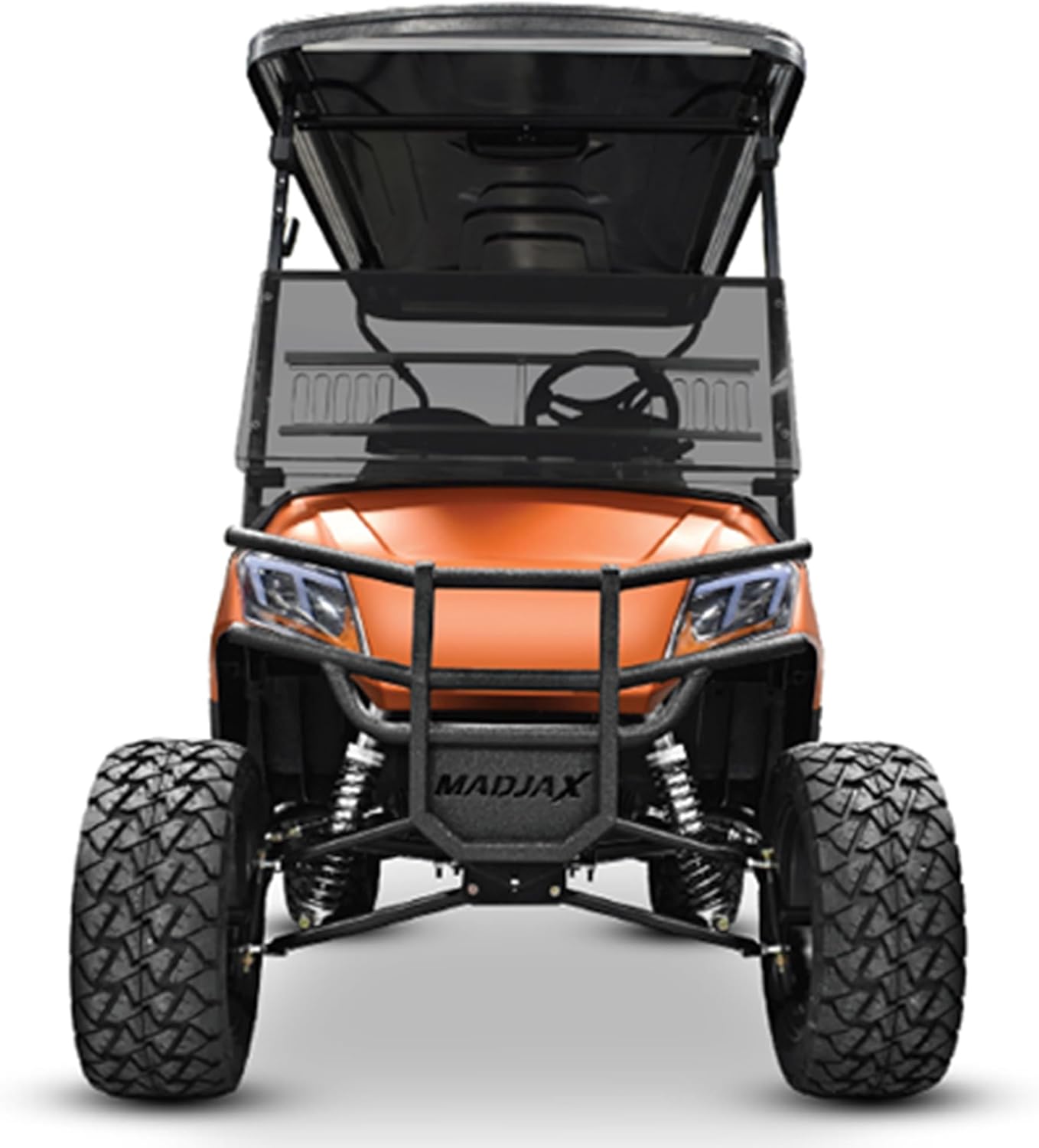 MADJAX Brush Guard Compatible with Yamaha Drive2 Golf Carts | Compatible with 2017-Up Models (Black)
