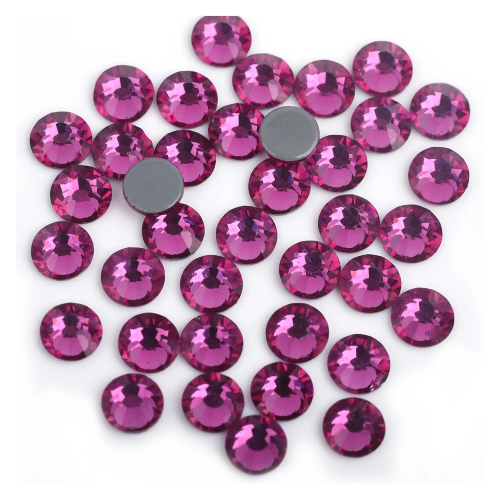 Strass thermocollants fuchsia SS20 de 1440 pièces pour customisation