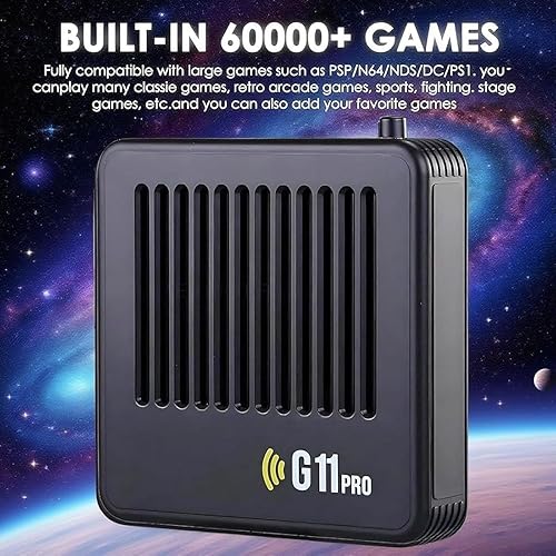 Miniatura 5 de All8bit G11 Pro 100,000 juegos, todas las consolas G-11 Pro de 8 bits, juego G-11 Pro para caja, juego retro 4k Stick Pro, 2.4G juegos clásicos,