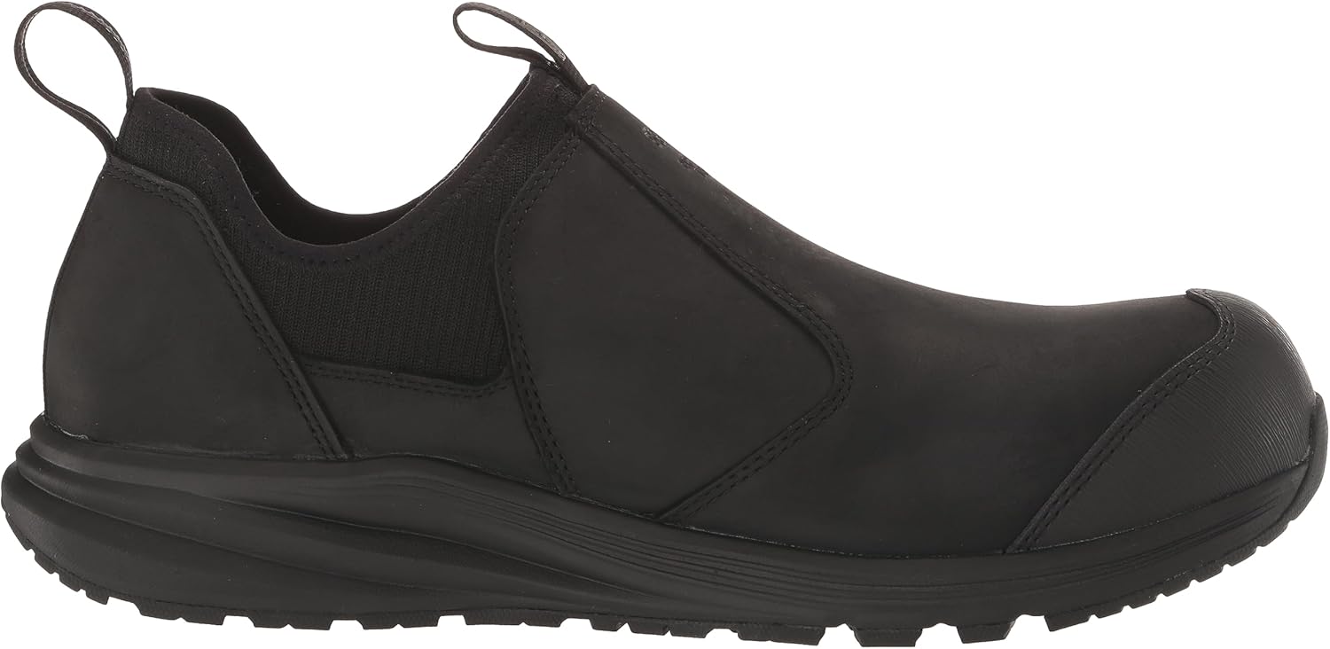 KEEN Utility Mens Men’s Vista Energy+ Shift Low Height Composite Toe ESD Leather Slip on Industrial Work Shoes - Image 6