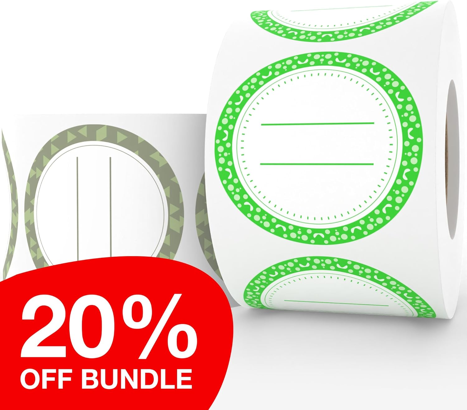 MESS Dissolvable Canning Labels for Jars – 400 Dissolvable Mason Jar Labels - Dissolvable Food Labels for Containers - Jam Homemade Canning Jar Labels Stickers - Removable Mason Jar Labels 2"