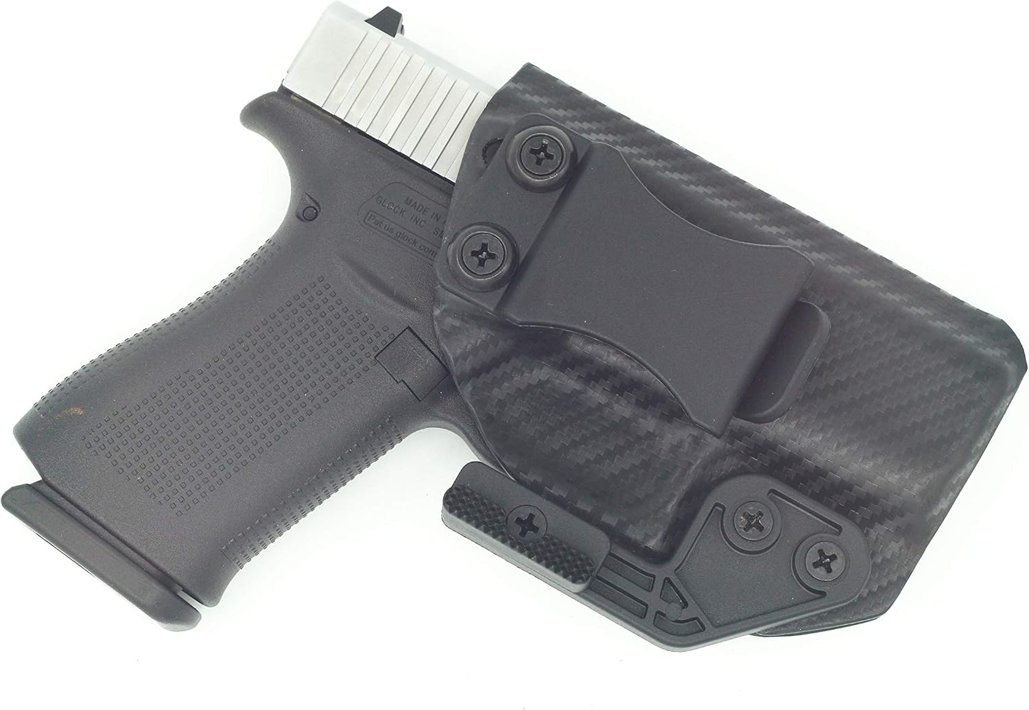 AIWB Series - Compatible with Glock 43x / 43 Kydex Appendix Inside Waistband Concealed Carry Holster Made in USA by Fast Draw USA