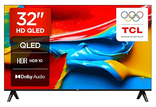 TCL TV 32V4C - 32" HD Smart QLED Direct LED