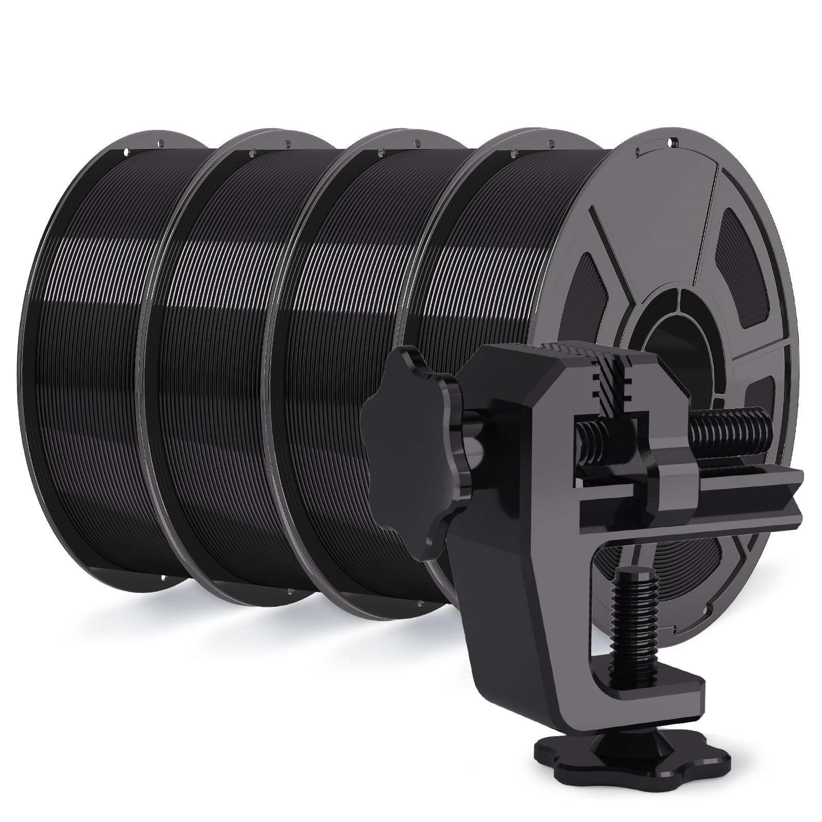 3D Printer Filament Petg Black 4kg 30-300mm/s for Bambu Lab AMS,AMSLite