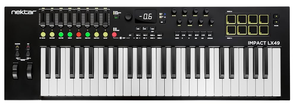Nectar Impact LX49+ MIDIキーボード Amazon | Nektar Technology IMPACT LX49+ DAW連携MIDI