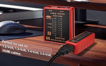 HDMI Cable Tester Portable High Definition Network Cable Tester Checker