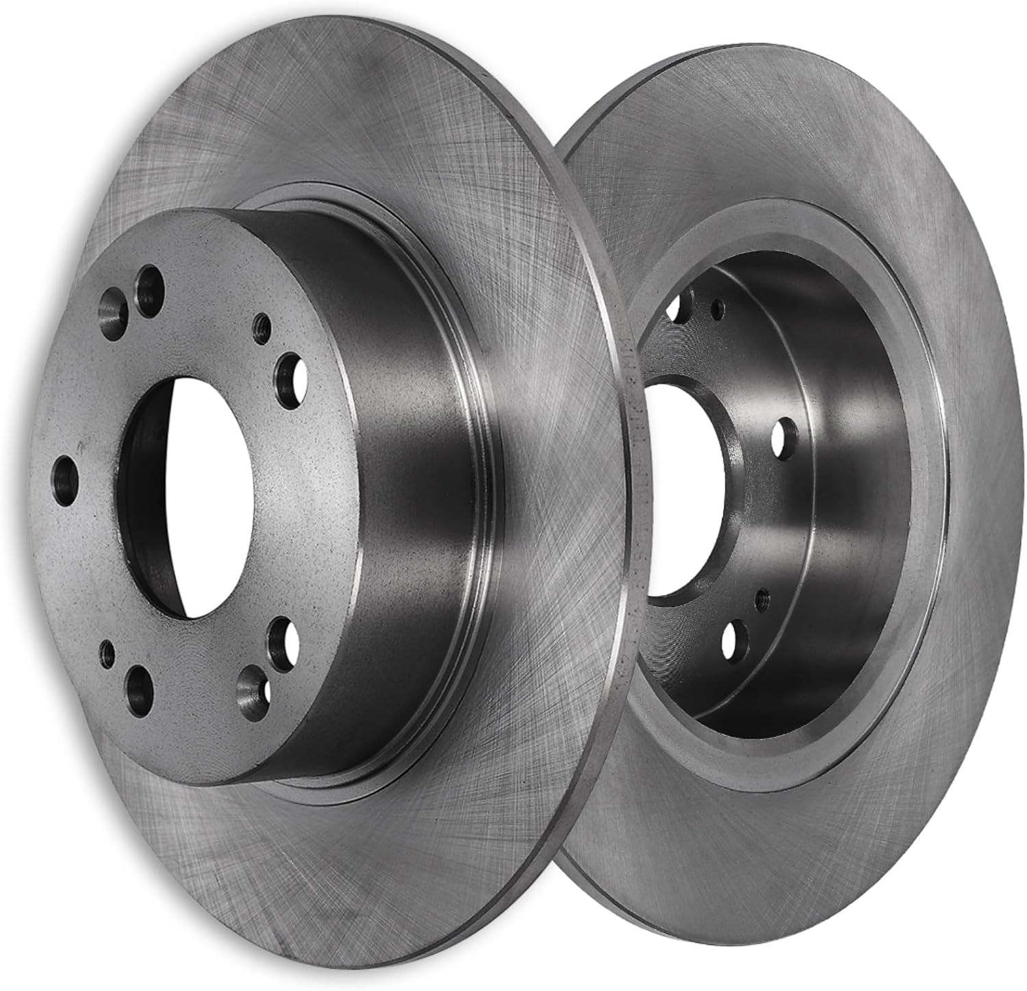 SCITOO Disc Brake Rotors Kits 31315 Rear Solid Brake Rotors Fit For Acura For TSX 2004-2008,For Honda For Accord 2003-2007