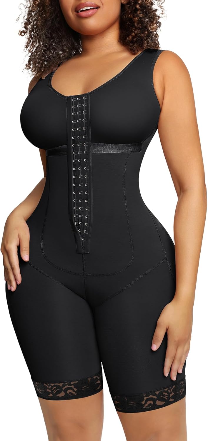 Lover-Beauty Fajas Colombianas Postpartum Shapewear for Women Full Body Faja Butt Lifter Bodysuit Tummy Control