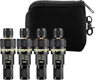 ATsafepro Dégonfleur de pneu, dégonfleur de pneu réglable pour tout-terrain, 4x4, accessoires tout-terrain