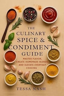 The Culinary Spice & Condiment Guide: Master Flavor, Create Homemade Blends, and Elevate Everyday Cooking