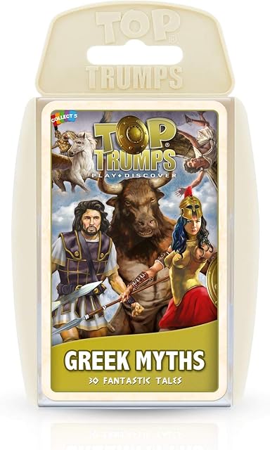 Top Trumps Greek Myths Card Game - 30 Fantastic Tales