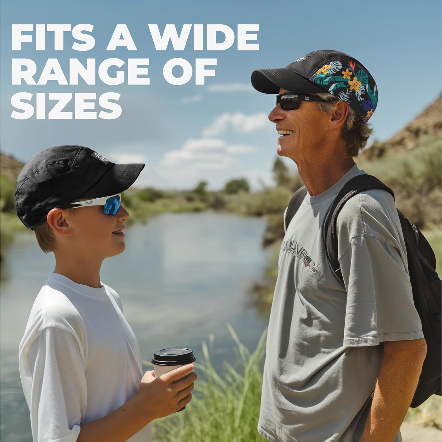 5 Panel Hat for Men - Stylish Baseball Cap, Camp Hat for Women, Casual Trucker Hat & Stylish Running Hat for Sun Protection - Image 3