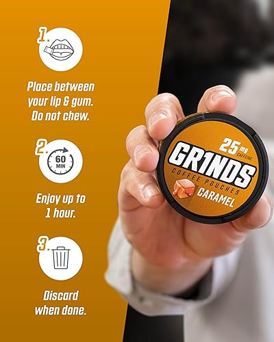 Miniatura 6 de Bolsas de café Grinds  3 latas de vainilla  Sin tabaco sin nicotina alternativa saludable  18 bolsas por lata