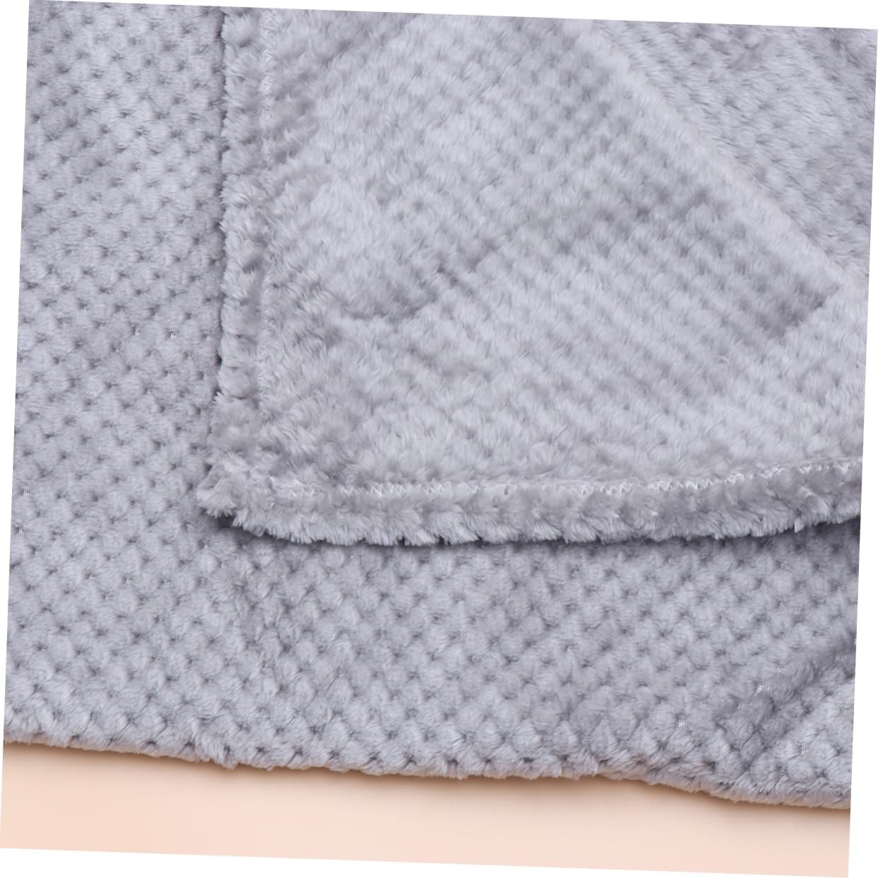 Soft Pet Blanket for Dogs Cats Fleece Bed Cover Litter Mat Outdoor Indoor Furniture Cover Grey