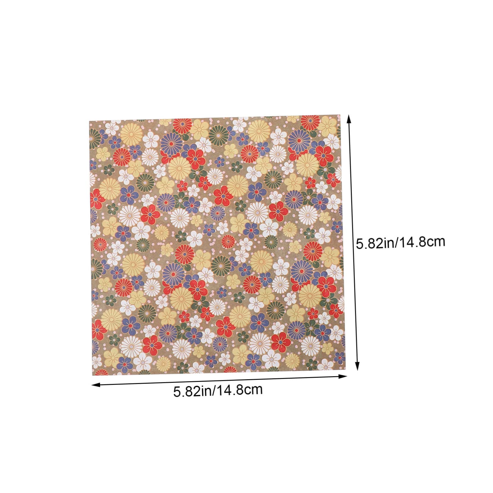 STOBOK 480blätter Origami-bastelpapier Quadratisches Papier zum Falten Hochwertiges Bastelpapier für Junge Mädchen und Erwachsene Diy-faltpapier in Bunten Farben Geeignet