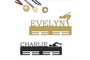 Customized Swimming Medal Display: A Personal Triumph Showcase