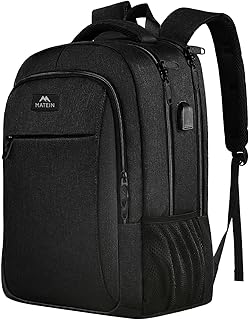 MATEIN Travel Laptop Backpack, Work Bag Lightweight Laptop Bag with USB ...